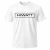 HIWATT Herren Weißes Grafik-T-Shirt Kostenloser Versand