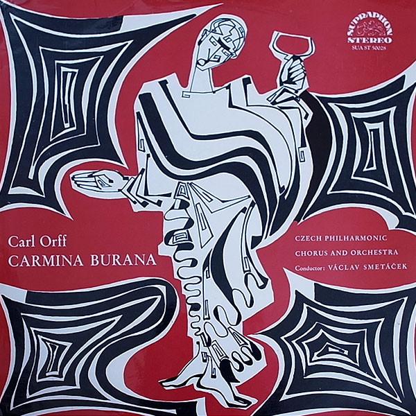 

LP Record CARL ORFF - Carmina Burana SUAST50028 Supraphon Czech Repu Classical Used