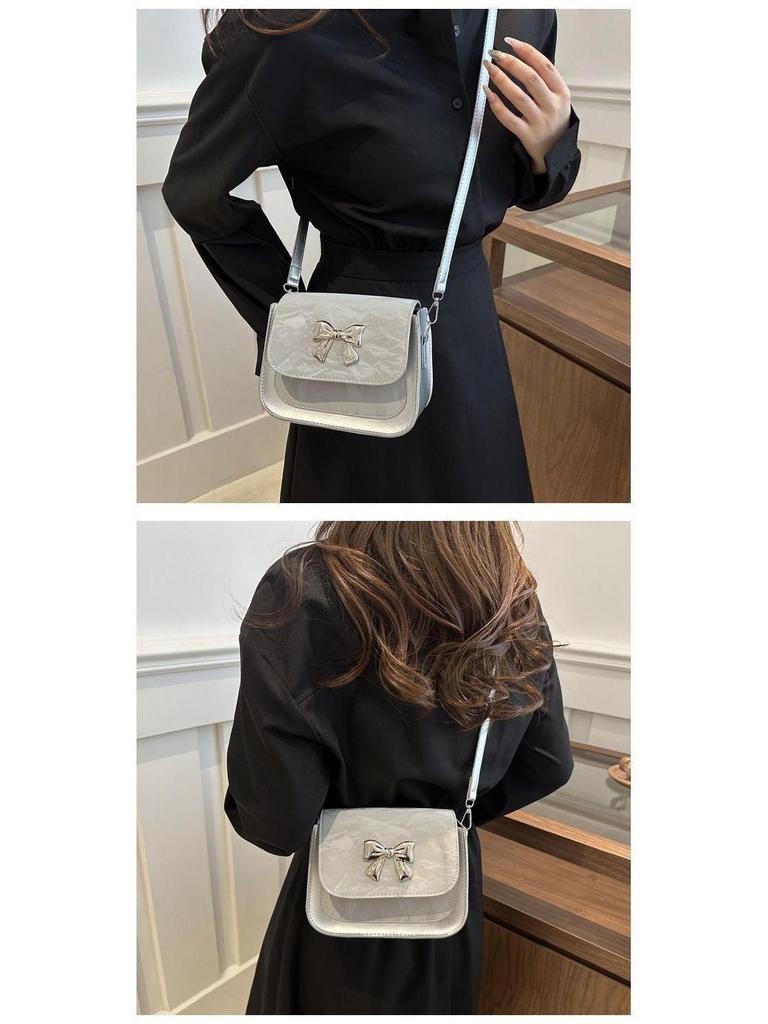 2025 Trendy Women's Versatile Crossbody Bow Bag – Chic, Compact, and Stylish
