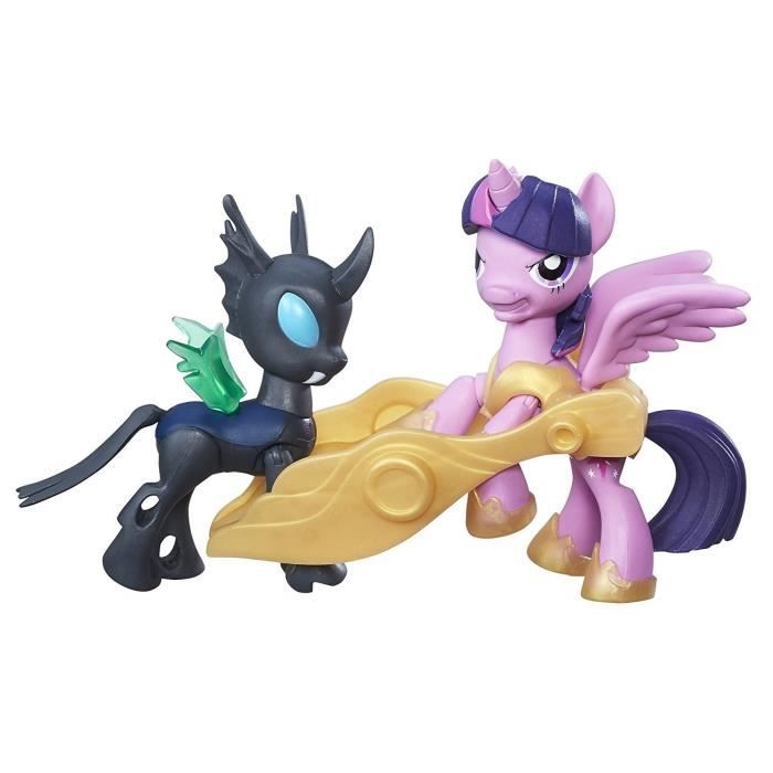 Pack MY LITTLE PONY Wonderbolts Twilight + Changeling - HASBRO - Figurines articulées avec accessoires