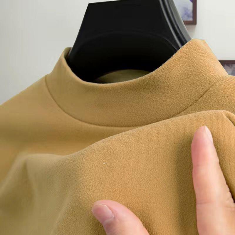 

Мужская двухсторонняя флисовая терморубашка с длинным рукавом и полувысоким воротником M (80-100 kg)