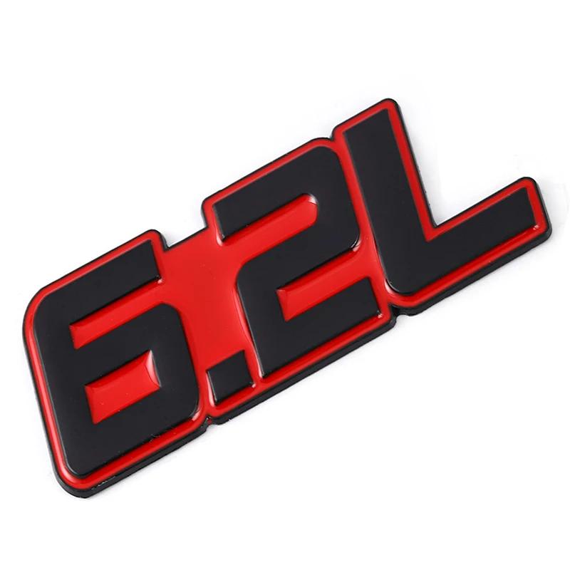 1Pc 3D Metal 4.0L 4.6L 4.7L 5.0L 5.7L 6.0L 6.2L 6.4L 7.0L Car Sticker Rear Trunk Emblem Badge Decals