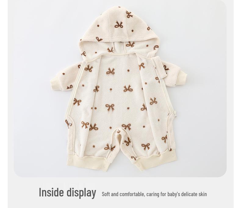 DUUDUU Baby Buitenkleding Verdikte Jumpsuit voor Herfst/Winter 2025