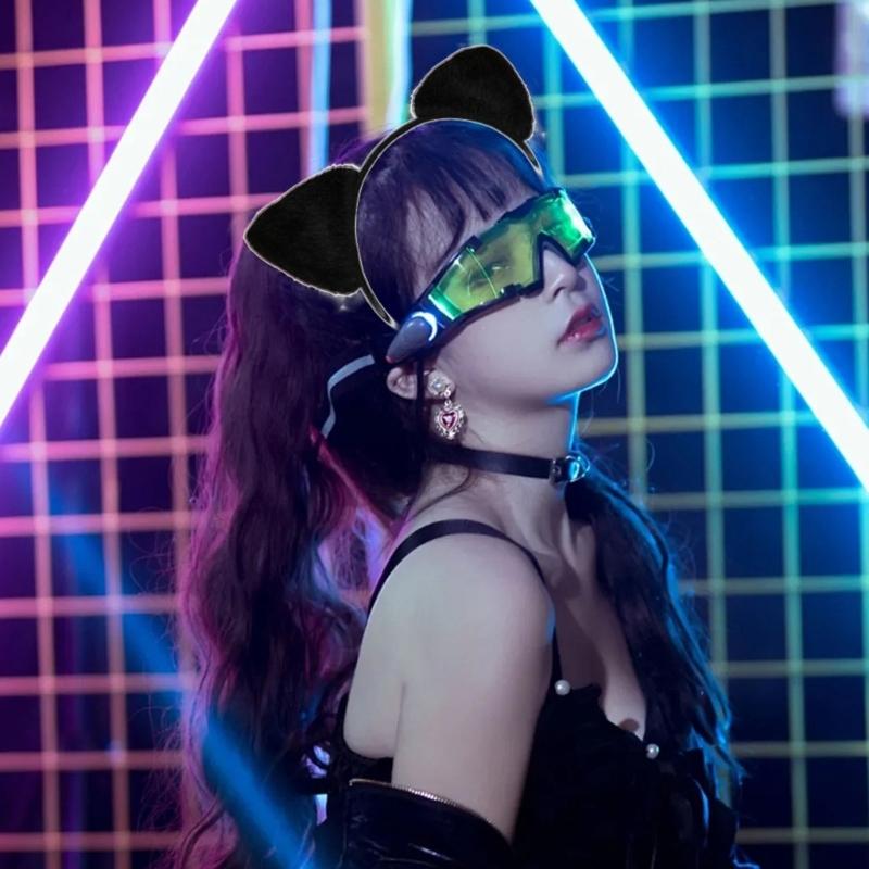 3 Piece Adjustable Plush Cloth Animal Ears Hairband Gentle Baby Toddler Headbands Headwear For Daily Use Daily Play