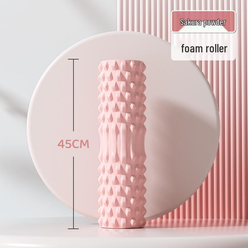 Professional Foam Roller for Muscle Relaxation and Leg Slimming - Wolf Tooth Massage Roller for Yoga and Fitness