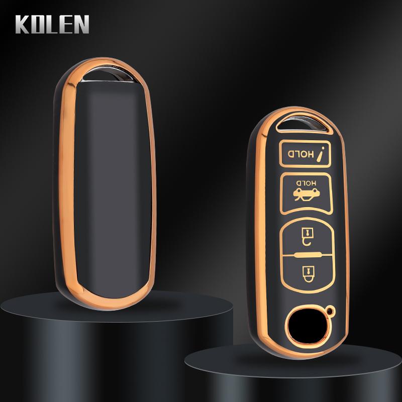 New Tpu Car Remote Key Case Cover Shell For Mazda 2 3 6 Atenza Axela Demio Cx-5 Cx5 Cx-3 Cx7 Cx-9 2 3 4 Buttons Protected Fob