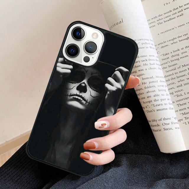 Cute Dead Skull Owl Phone Case Back Cover for iPhone 17 Air 16 15 14 13 11 12 Pro Max Plus Fundas Coque