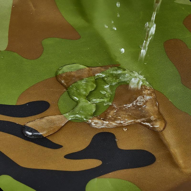 420D Thicken Camouflage Waterproof Sunshade Sail Outdoor Camping Canopy Oxford Cloth Shading Net UV Resistant Shading Cloth Multi Purpose Tarpaulin