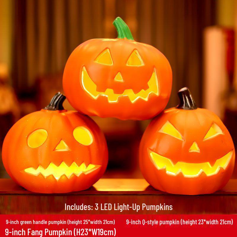Luminous Halloween Pumpkin Lantern for Decoration