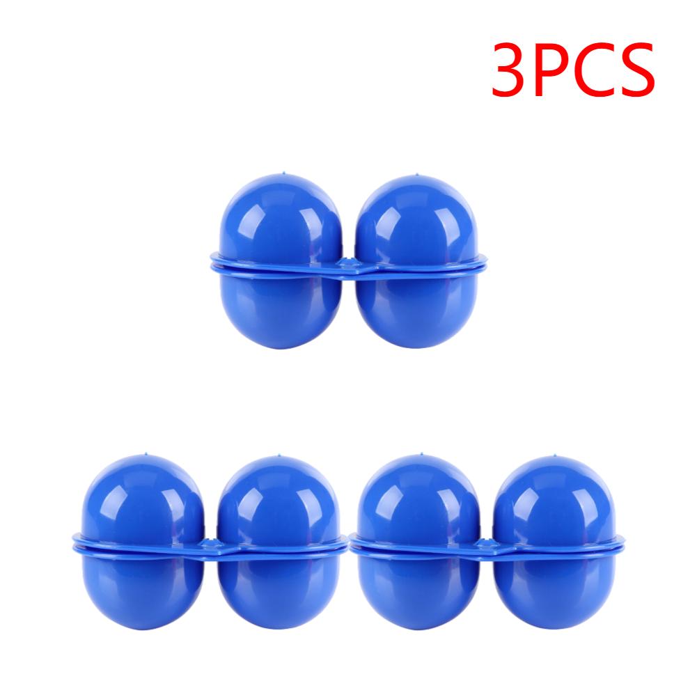 2/6/12 Fächer Eierbehälter Tragbare Eierbox Faltbare Eieraufbewahrungsbox Kühlschrank Eierbehälter mit Griff für Draußen und Zuhause