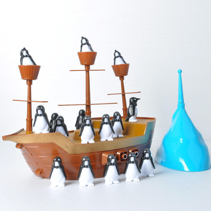 Jeu D'équilibre Pingouin - Balance Board Game | 30 Pièces | Jeu De Société Familial éducatif | Améliore La Coordination Et La Stratégie