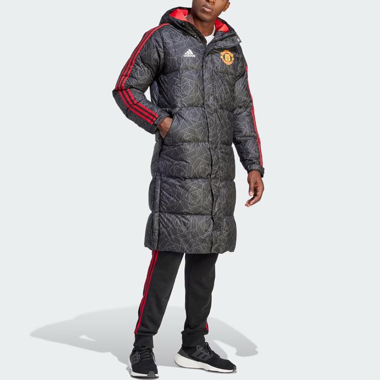 Adidas Manchester United DNA Down Coat 600 Fill Men Coats Black IA8535