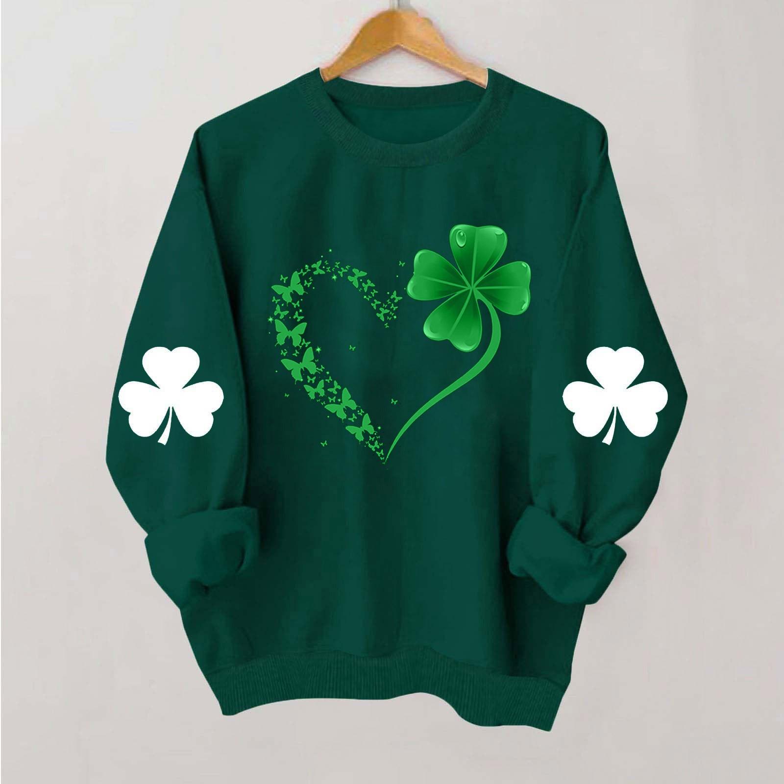 

Женская модная и повседневная одежда. Толстовка с капюшоном и принтом Патрика с круглым вырезом спереди и плечами XL белый