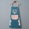 Wreath Rabbit Design Waterproof Kitchen Apron