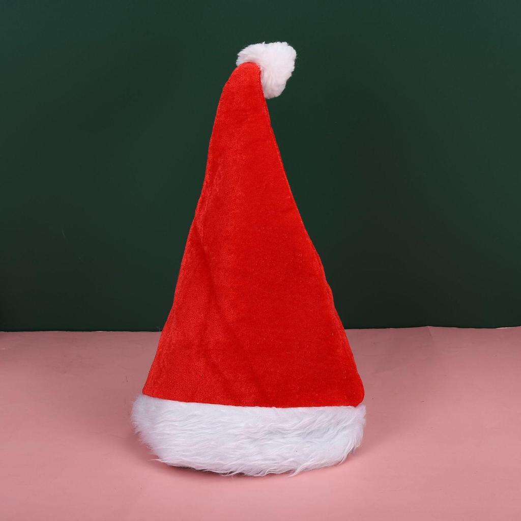 Plus Size Santa Claus Christmas Hat & Chair Cover for Adults and Kids