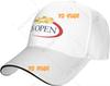 Lustige verstellbare US Open Tennismütze Baseballkappe Golfkappe für Damen Herren