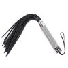 Sex Games Toys Whip Handle With Diamonds 45cm 160g PU Black Spanking SM BDSM Couple Flirting Tassel Tail Spread Whip Queen Role Play