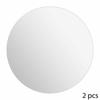 SET OF 2 MIRRORS 40x40 SELF-ADHESIVE Round