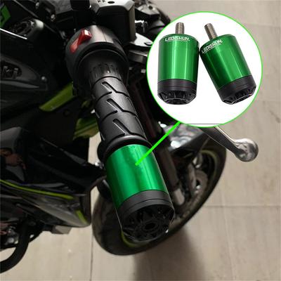 LEDISHUN Lenkerenden Kompatibel mit Kawasaki Ninja 250 300 400