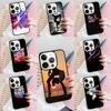 Love Gymnastics Silhouette Sports Phone Case For iPhone 17 Air 15 16e 14 13 Pro Max Coque 12 11 Pro Max PLUS Cover