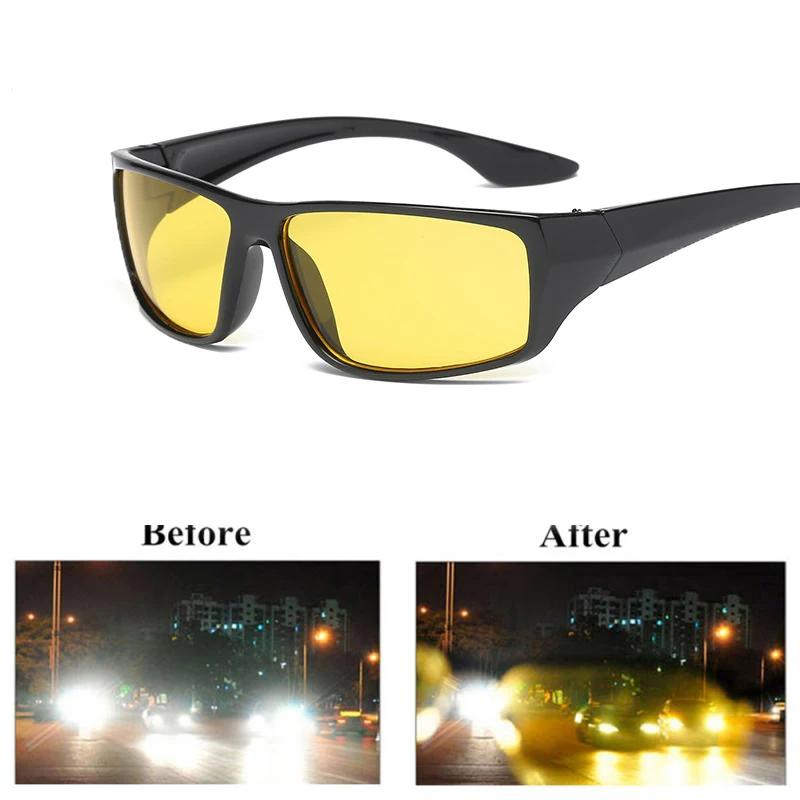 Car Night-Vision Driver Goggles Driving Glasses Anti-Glare Vision UV Protection Driver Safety Sunglasses Eyewear
