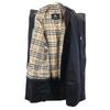 Burberry Sanyo Shokai Made In Japan With Padded Liner Coat M Black LONDON Men's Used