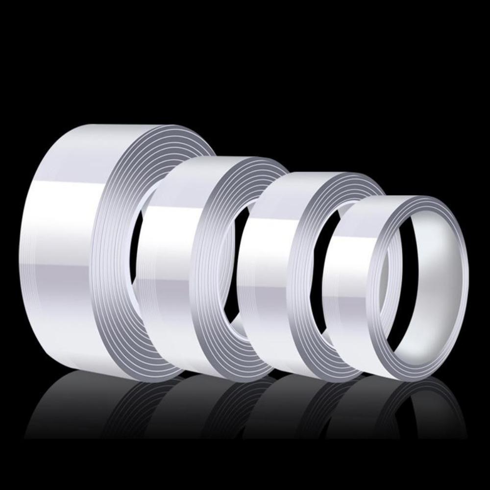 1PC Power Tape Super Strong Double Sided Tape Extra Strong Adhesive Non-slip Tape Waterproof Transparent Tape for Kitchen Bathroom