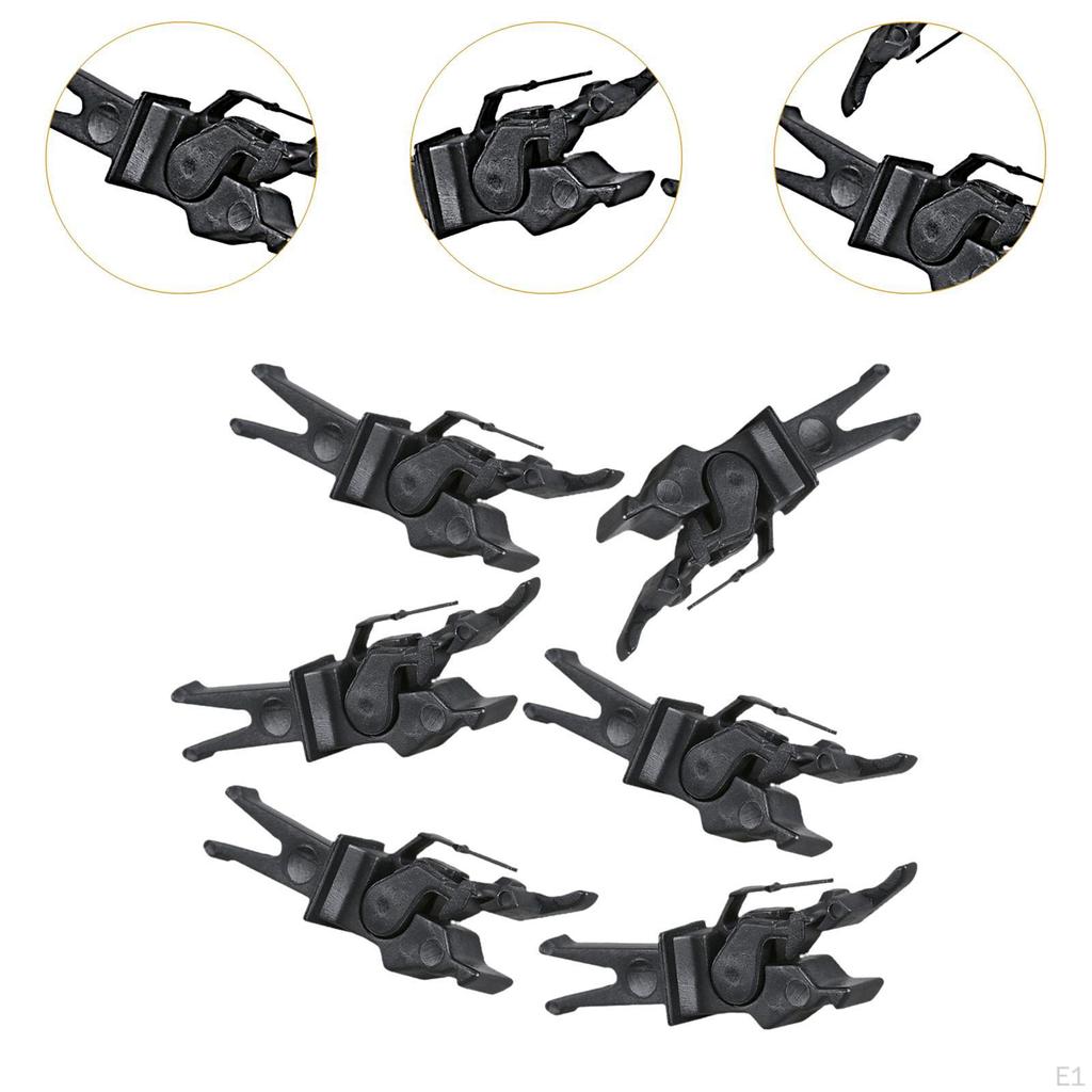 6Pcs 1:87 Train Coupler,Train Accessories,Portable Professional Couplers,Knuckle Spring