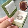 Creative Book Mini Ring Boxes Ceremonial Feeling Proposal and Confession Props Creative Gift for Girlfriend