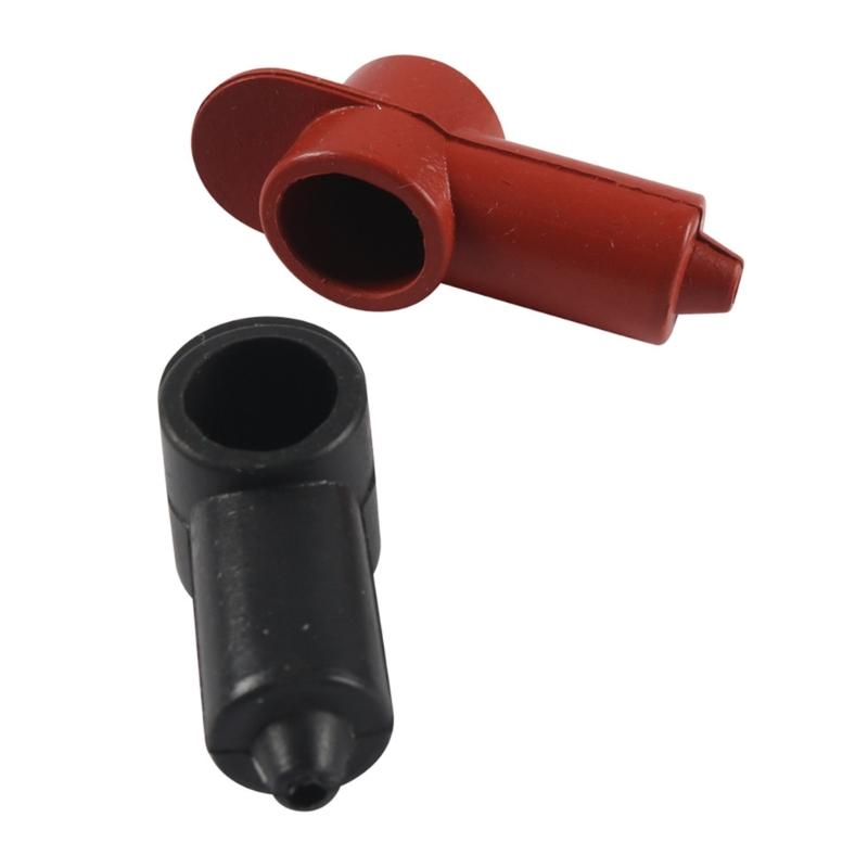 5Pair Battery Terminal Cover Insulating Flexible Protector Positive and Negative Terminal Caps Car Battery Cover