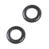 Carbon Fiber Roof Reading Light Lamp Cover Trim for Dodge Challenger 2015- Auto Parts