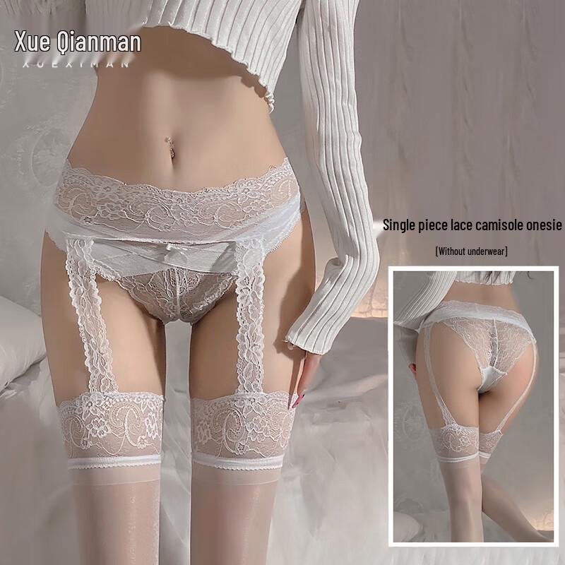 

Women s Sexy Ultra-Thin Lace Suspender Stockings One Size