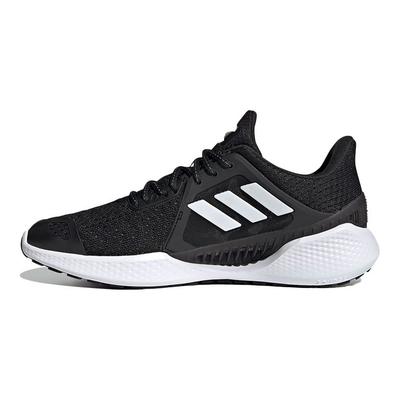 Climacool Vent Heat.Rdy Tejido Deportivo Cómodo Cálido Zapatillas Casuales Urbanas de Caña Baja para Correr Unisex Zapatillas Deportivas Negro Blanco FW1222