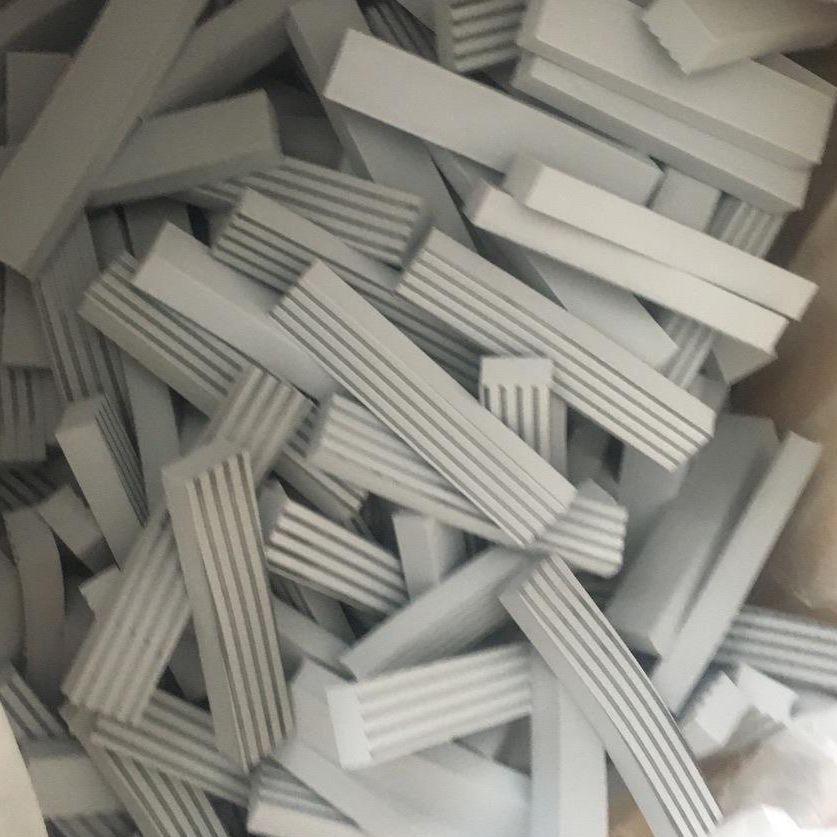 Gray Striped Mini PVA Mop Head Sponge