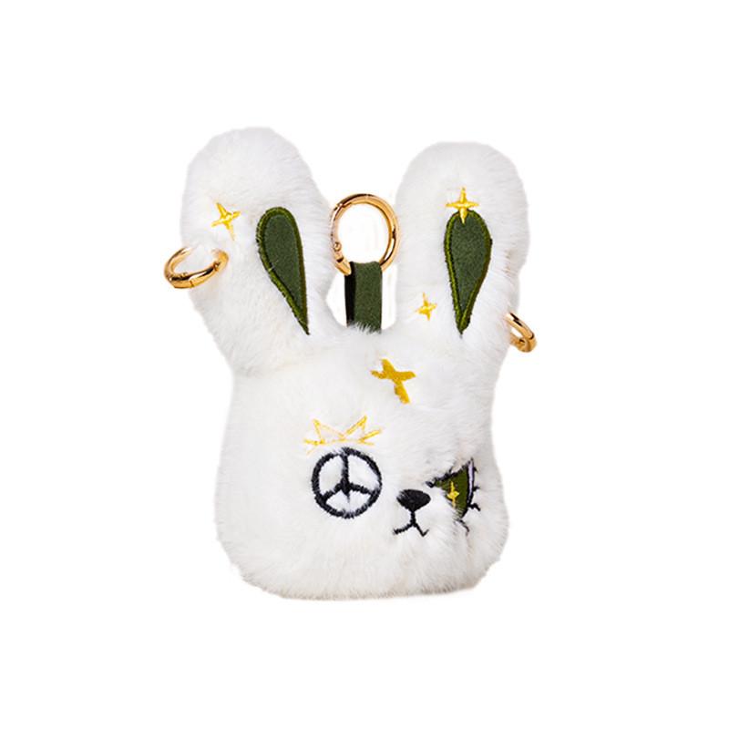 Halloween Dark Reborn Rabbit Panda Deer Plush Keychain Hanging Decor With Pp Cotton For Easter Gifts