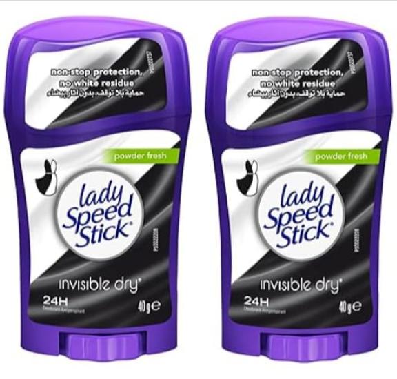 Дезодорант/антиперспирант Lady Speed Stick Powder Fresh (2 упаковки)
