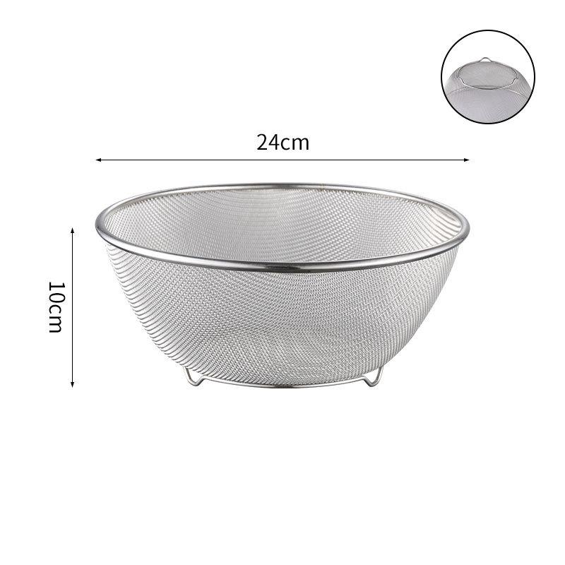 

Ситечка з нержавіючої сталі 304. Кухня багаторазового використання. Їжа, овочі, салат. Рисове ситечко. Друшляки. Сітчастий фільтр. Чаша. Гаджети.