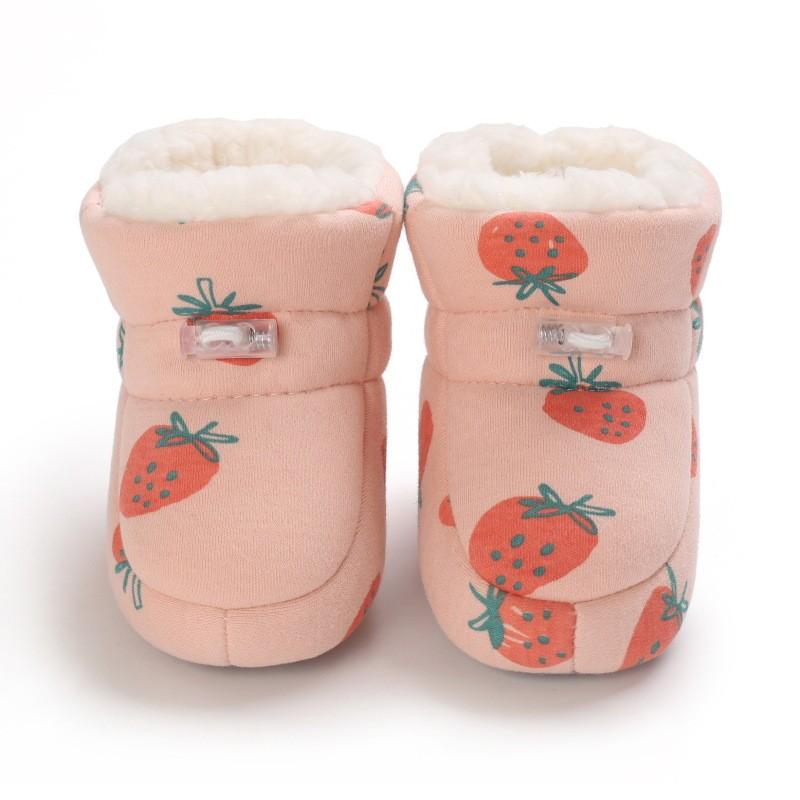 Hello Kitty Baby Winter Toddler Shoes With Soft Sole For Boys And Girls