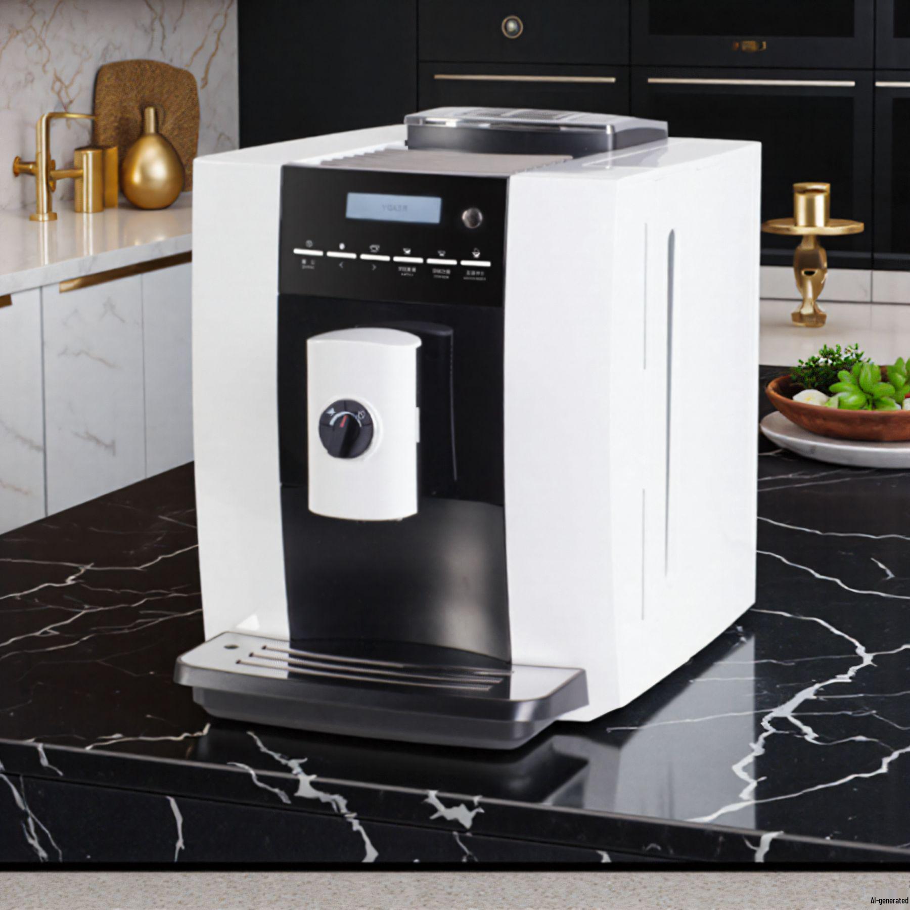 

Kalamai 1604 Fully Automatic Italian Coffee Machine, Compact & Portable for Office