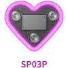 Car Window Solar Powered LED Neon Ambient Light Heart Shape with Steady Glow and Flashing Effects for Interior