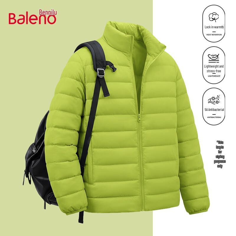 Baleno Men's Stand Collar Casual Insulated Winter Jacket