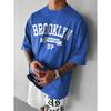 Summer Men's Cotton T-shirt Printed Top T-shirt Men's Pure Cotton Printed T-shirt