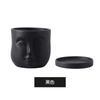 Creative Humanoid Head Ceramic Flower Pot Plant Flower Vase Garden Decoration Special-shaped Irregular Human Head Vase Art Decor