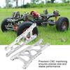 Aluminium Alloy Front Rear Universal Suspension Arm for Traxxas Slash 110 RC Car (Silver)