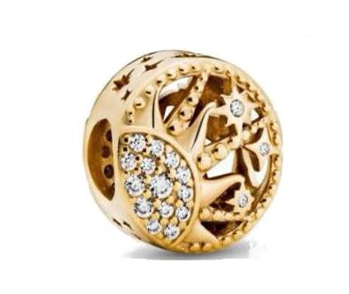 Authentic copper Plated Gold Plated Color Starfish Clown Beaded Pendant Charm Bead Charms for Necklaces Do It Yourself Bracelets Ladies Jewellery Gift