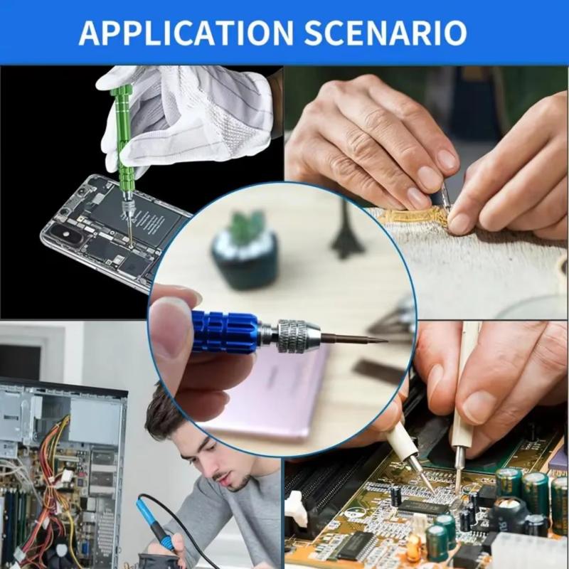 1 Set 5 In 1 Multifunctional Small Screwdriver Kit Repair Tool For Eyeglass Sunglasses Electronics Cellphone Jewelry And More