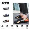 Men's White Breathable Driving Shoes - Versatile Casual Sports Footwear for Spring, Summer, and Autumn