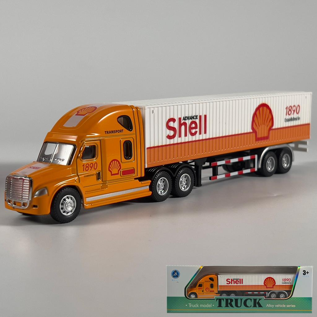 1:64 Scania Container Truck American Container Truck Alloy Diecast Model Car Mini GT Vehicle Toy Models Miniature Cars Birthday