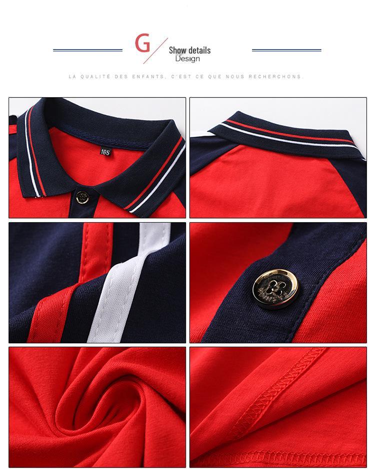Men & Women Cotton Parent-Child Short Sleeve Sportswear Set - Summer Casual Outdoor Running & School Uniform