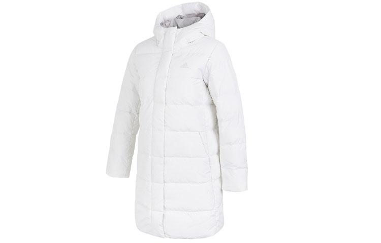 Adidas Down Jackets Women s White Hooded Moderate Other H23072 XL